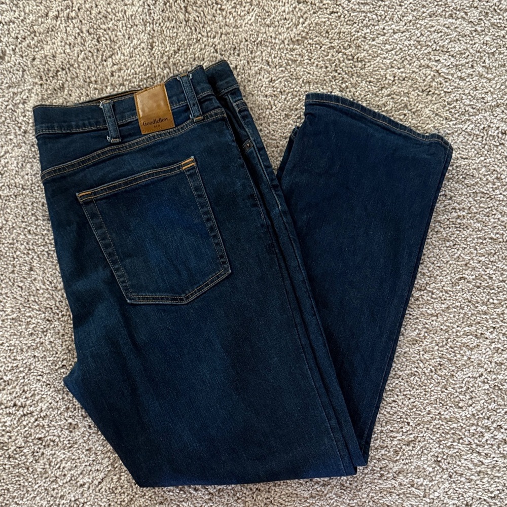 Goodfellow Dark Blue Straight Jeans